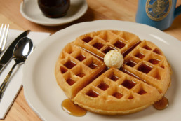 Breakfast Restaurant Photo: Waffle Dish