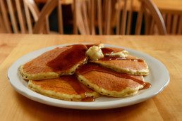 Breakfast Restaurant Photo: Syrupy Pancakes