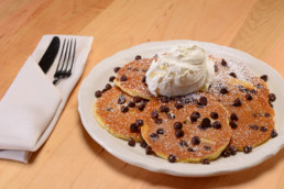 Breakfast Restaurant Photo: Chocolate Pancakes