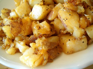 Damn good home fries.